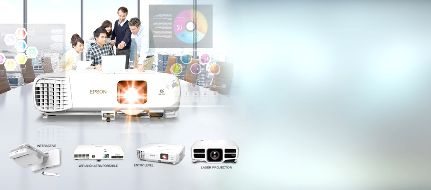 Leading Authorised Home Theater Projector Dealer in Jaipur | Epson Projecot Installation Services with Screen in Jaipur

