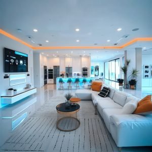 Louver shutter system for luxury interiors
